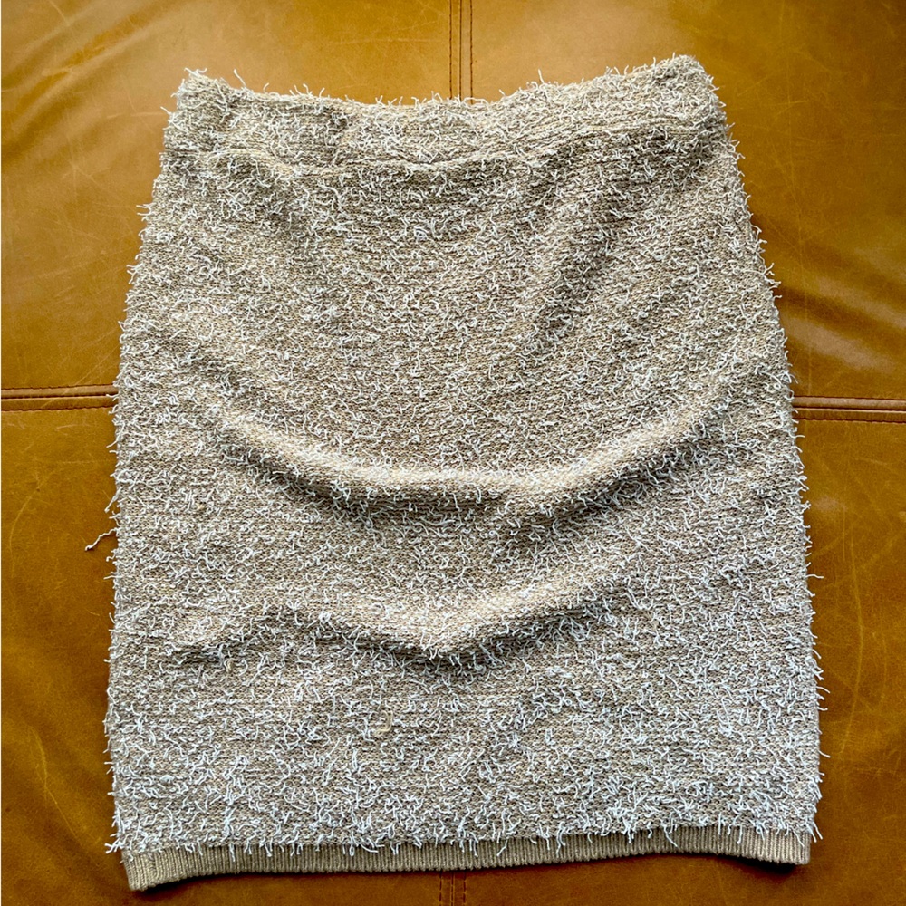 Calvin Klein Knit Shag Skirt